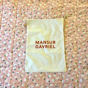 Mansur gavriel dust bag